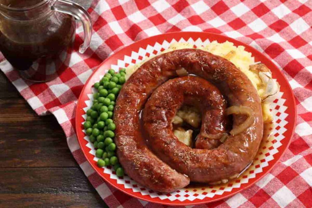 Rustic Dinner with Cumberland Sausage